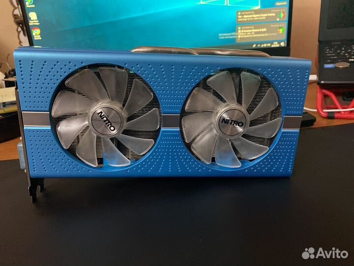 Видиакарта Sapphire rx580 8g Nitro+