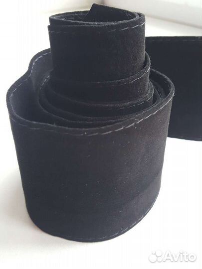 Замшевый кушак-пояс