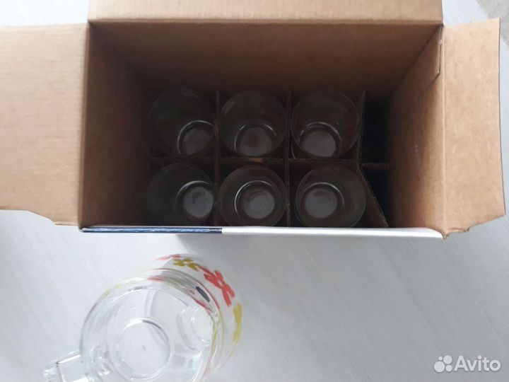 Графин и 6 стаканов Luminarc новый в упаковке