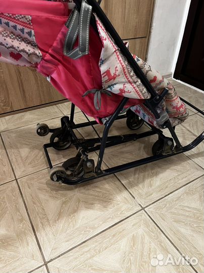 Коляска санки