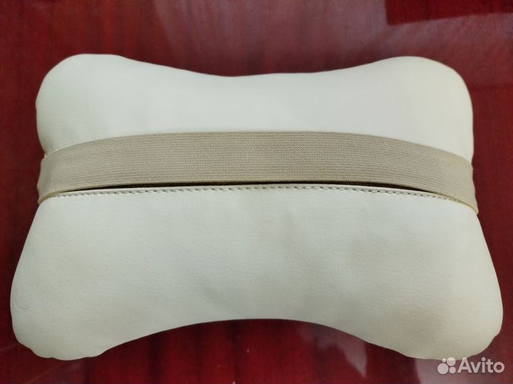 Подушка для шеи ортопедическая VIP белая ромб