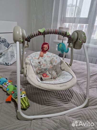 Электронные качели шезлонг