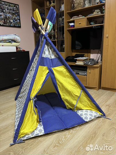 Детская палатка шалаш