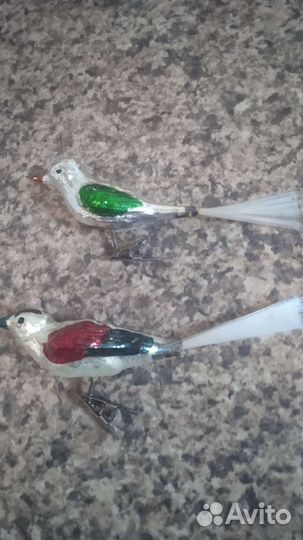 Елочные игрушки СССР