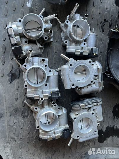 Заслонка дроссельная Солярис 11-16г Рио Солярис