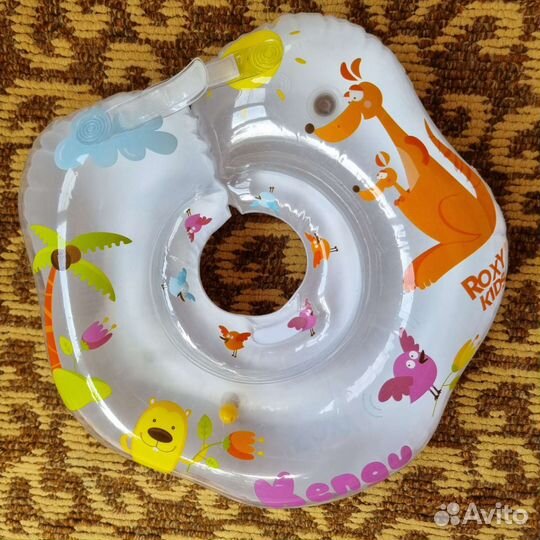 Круг для купания новорожденных на шею