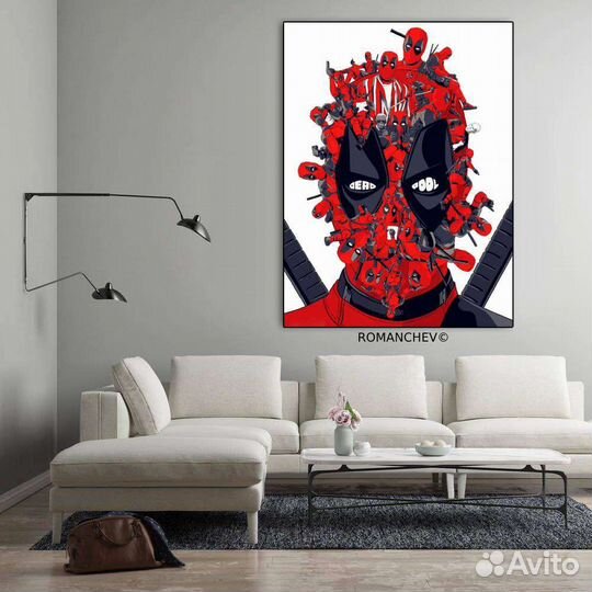 Картина на холсте Марвел на заказ