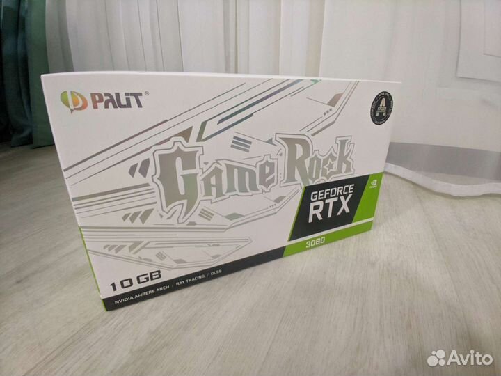 Видеокарта Palit GeForce RTX 3080 GameRock