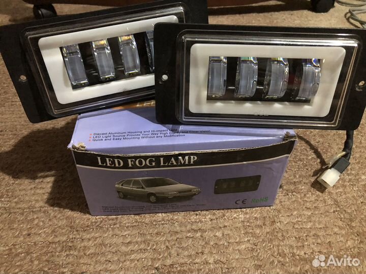 Комплект противотуманных фар ваз 2114