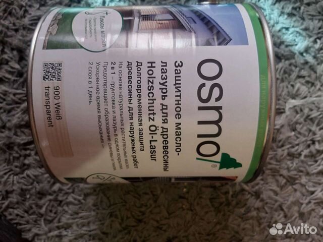 Защитное масло лазурь для древесины osmo