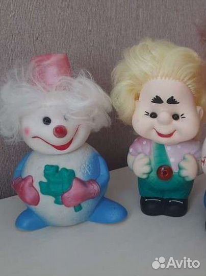 Резиновые игрушки СССР