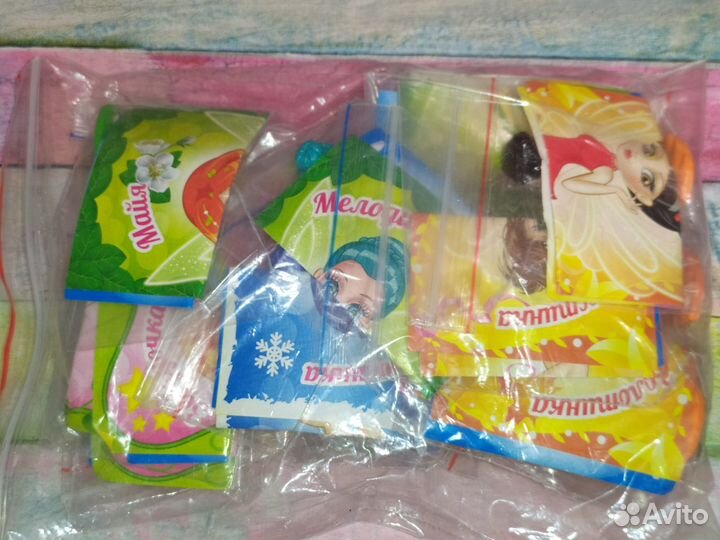 Фигурки из разных шок. яиц, десертов