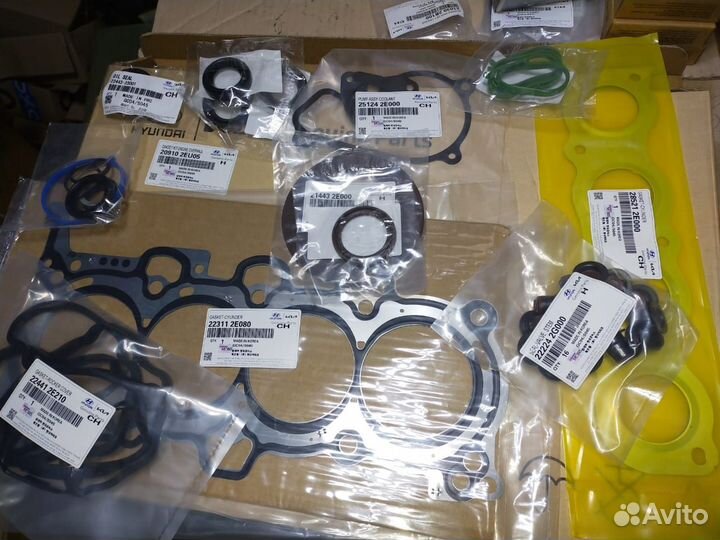 Комплект прокладок 2.0 G4NA G4NU KIA Hyundai
