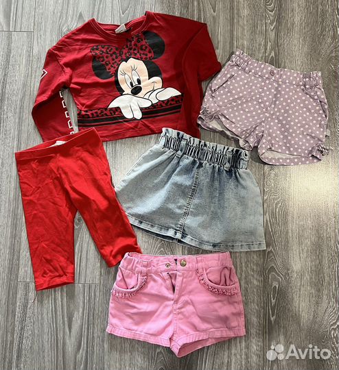 Одежда на девочку 104-110 пакетом