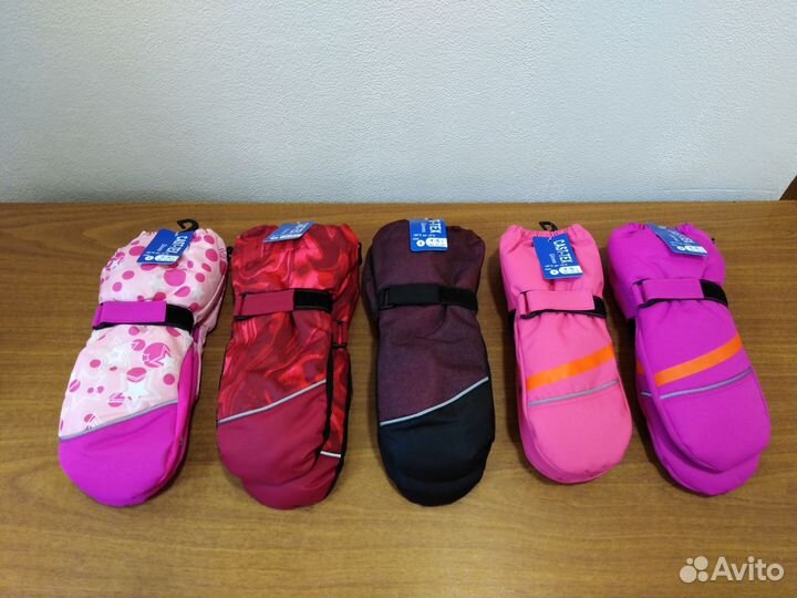 Детские зимние краги варежки мембрана