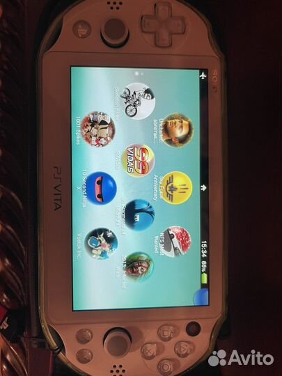 Sony ps vita slim white-blue 128gb