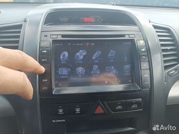 Магнитола на андроиде Киа соренто хм