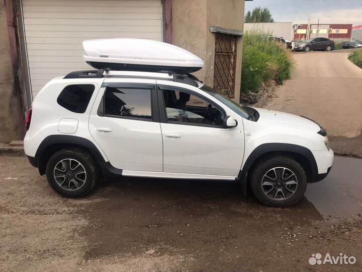 Автобокс на крышу Рено Дастер усиленный 440л