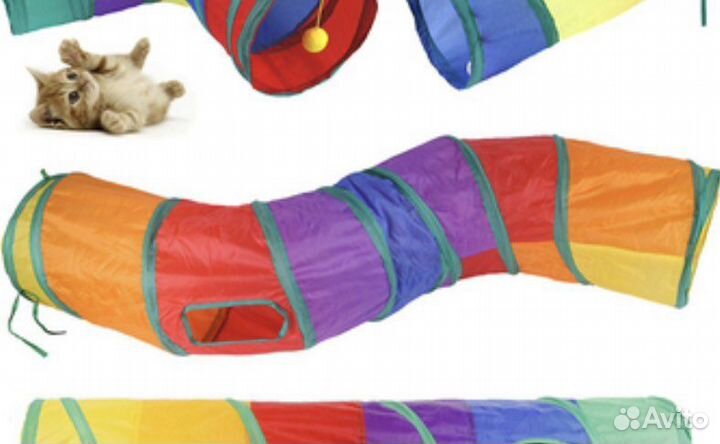 Домик-тоннель для кошек