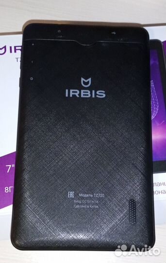 Планшет irbis Новый