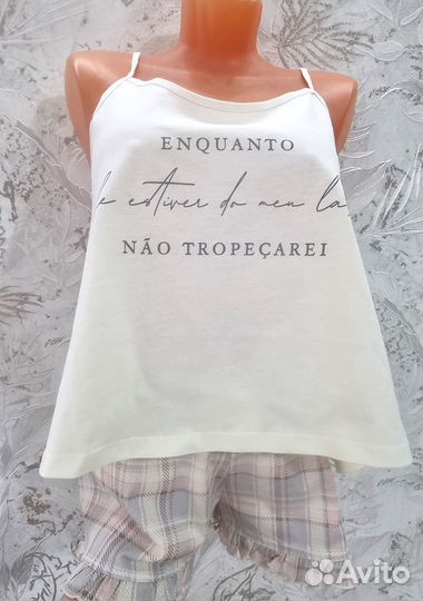 Пижама женская Хлопок