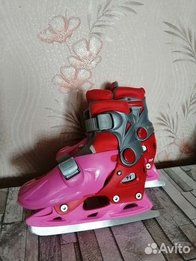 Коньки детские раздвижные