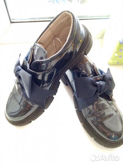 Лоферы для девочки 35 размер