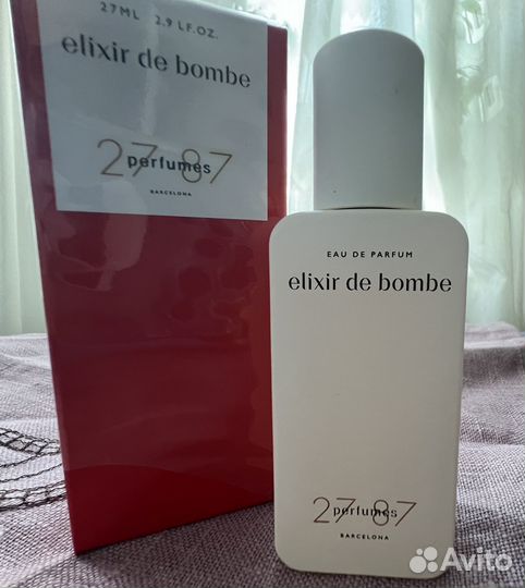 27 87 perfumes elixir DE bombe EAU DE parfum. Ориг