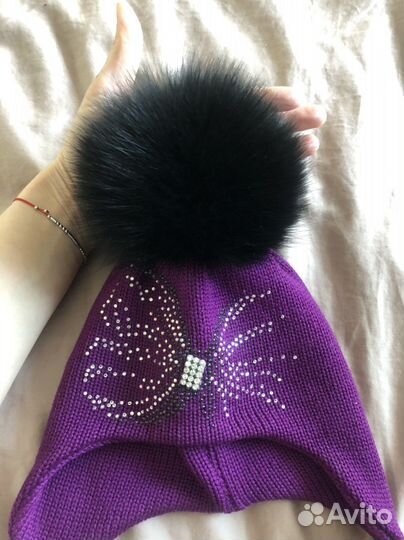 Шапка для девочки Il trenino 1