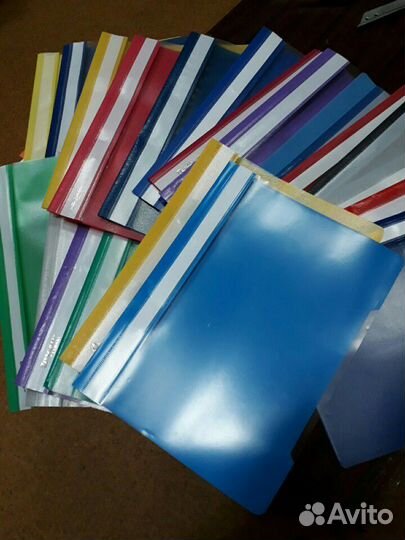 Папки пластиковые