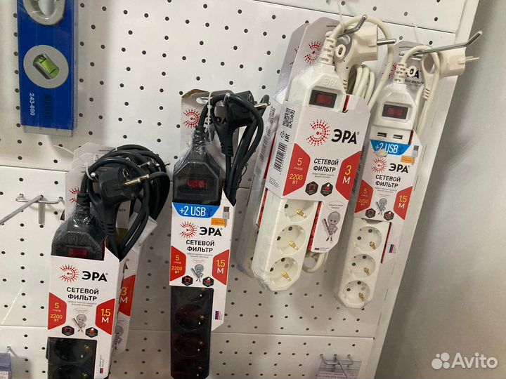 Удлинители эра в ассортименте