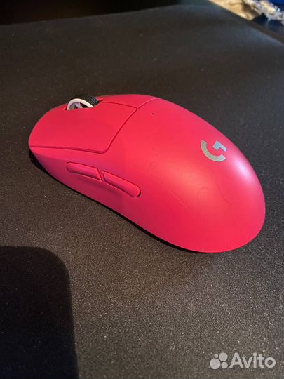 Мышь logitech g pro x superlight pink (розовая)