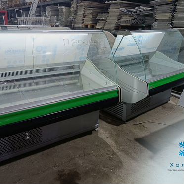 Витрина холодильная б/у кондитерская. Доставка