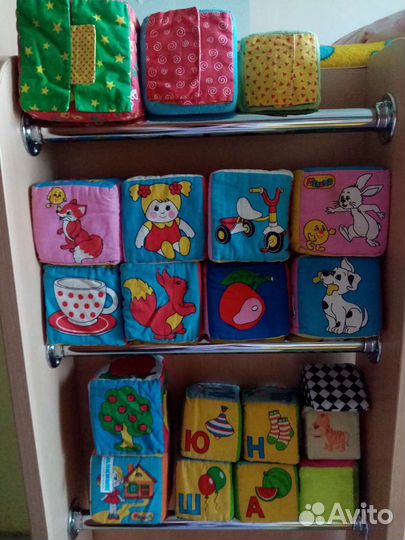 Кубики мякиши мягкие