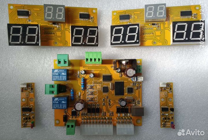 Плата управления аппаратом аэрохоккей