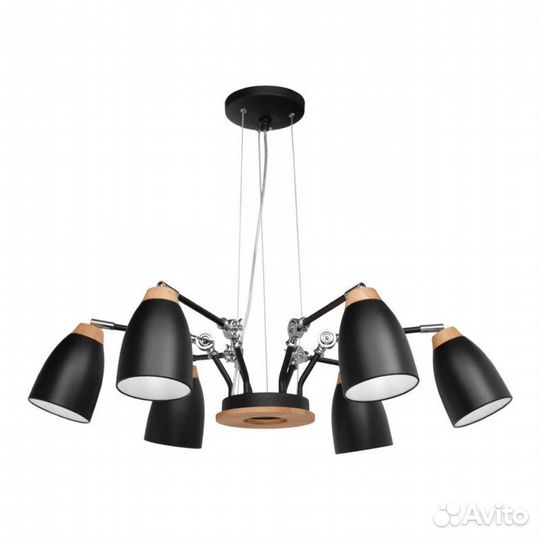 Loft4402/6BL Подвесная люстра loft IT Watchman