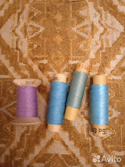 Нитки СССР экстра, Чебоксарские, шёлковые