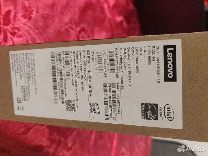 Ноутбук Lenovo IdeaPad 330-15igm