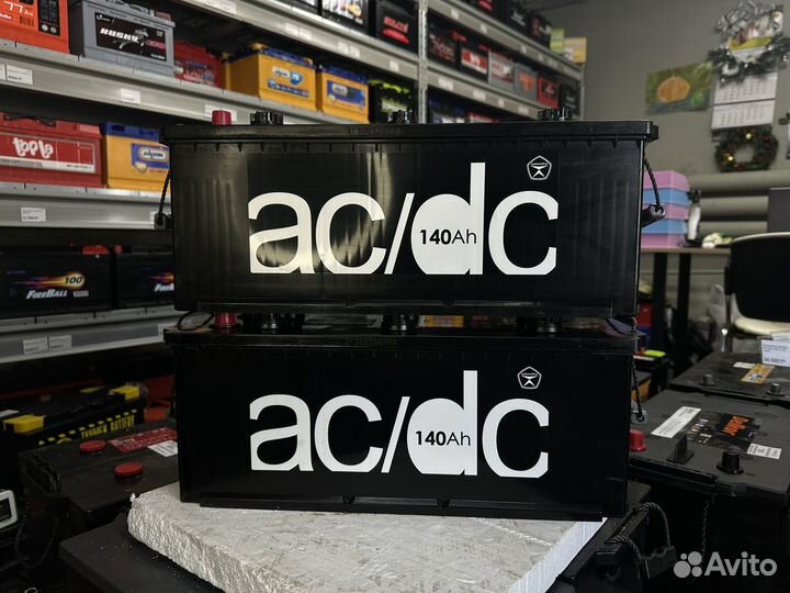 Аккумулятор грузовой AC/DC 140 Ач 900 А рос конус