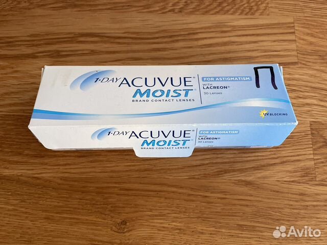 Линзы контактные acuvue astigmatism 1-day