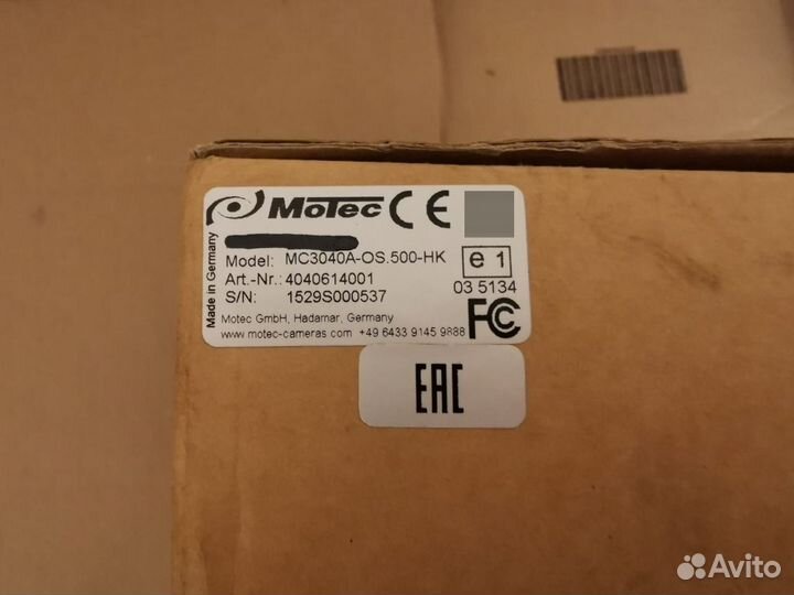 Видеокамера motec mc3040a