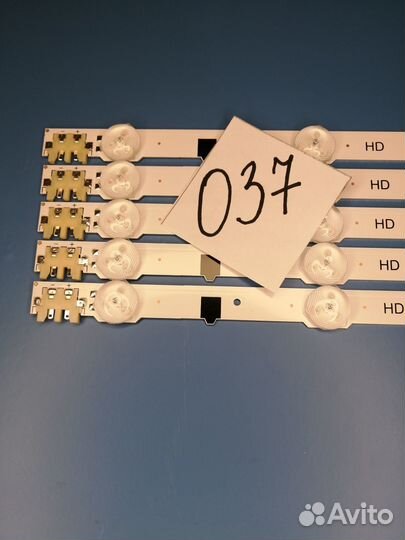 Полоски светодиодные для телевизора 036-040