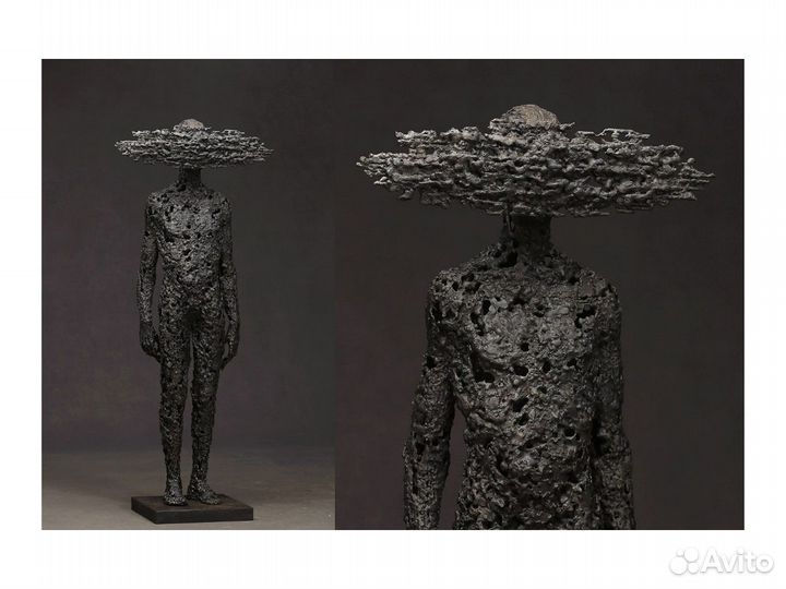 Современная скульптура куст 180 см