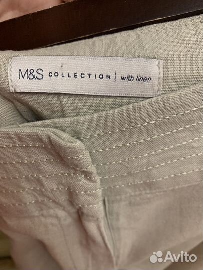 Брюки лён Marks Spencer