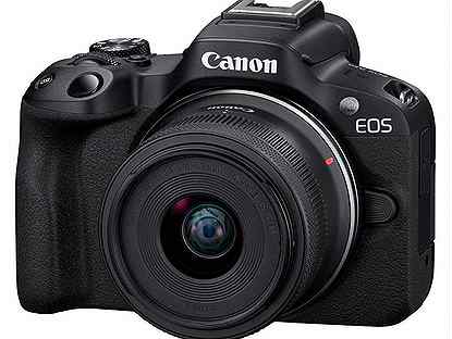Canon EOS R50 kit 18-45mm IS STM новый в упаковке