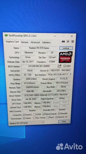 Gtx 1050 / rx 570 4 gb