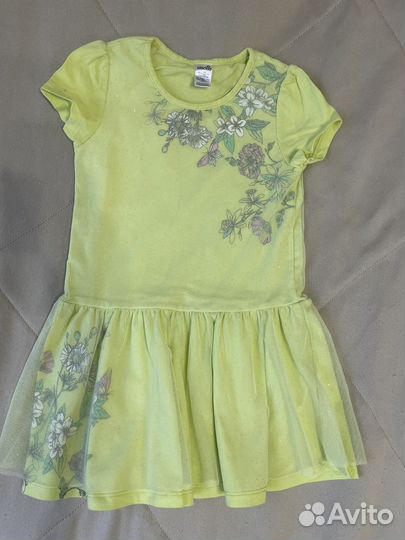 Платье нарядное 110 и др.вещи