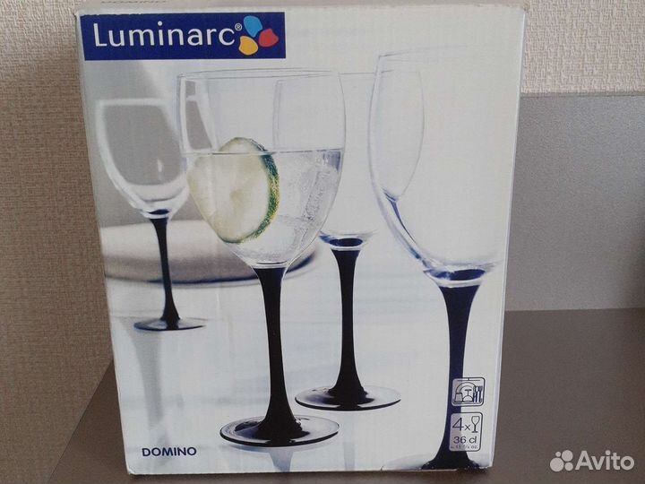 Фужер для вина 360 мл 4 шт в наборе