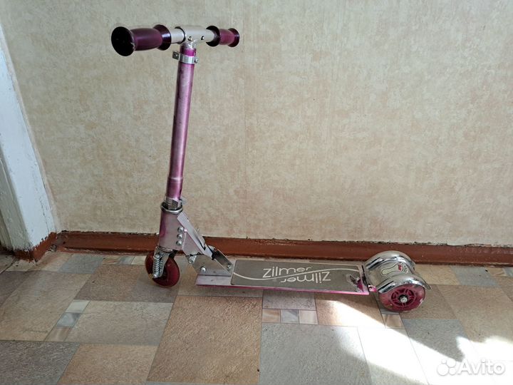 Самокат детский трехколесный бу