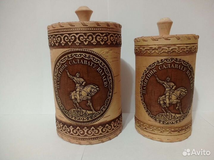 Шкатулка берестовая сувенирная (туес)